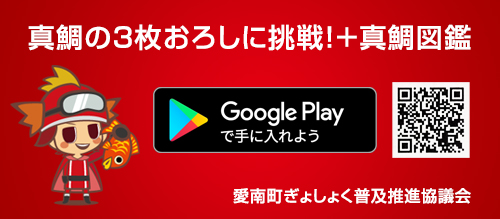 真鯛の３枚おろしに挑戦　魚の王様真鯛図鑑 愛南町ぎょしょく普及推進協議会